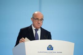 ECB’s de Guindos: Markets Never in Panic Mode After April 2, Liquidity Always Present