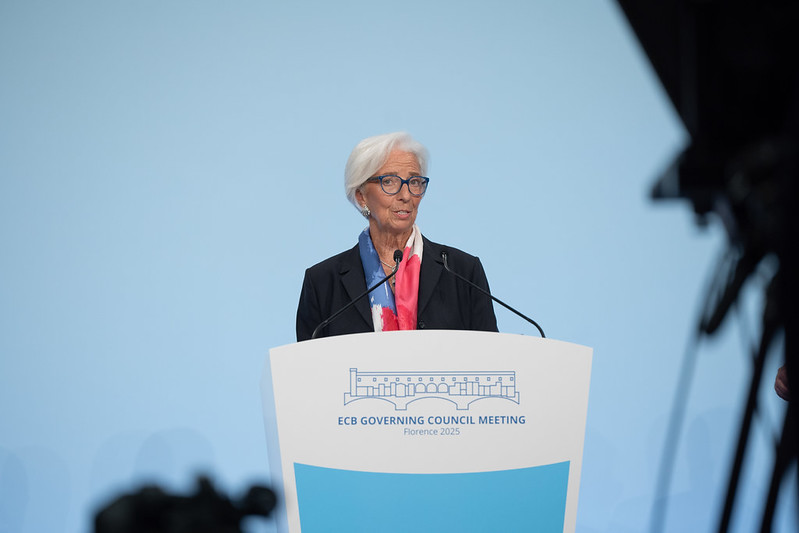 ECB’s Lagarde: Good Place “Not Fixed”, Some Downside Risks to Growth Have “Abated”