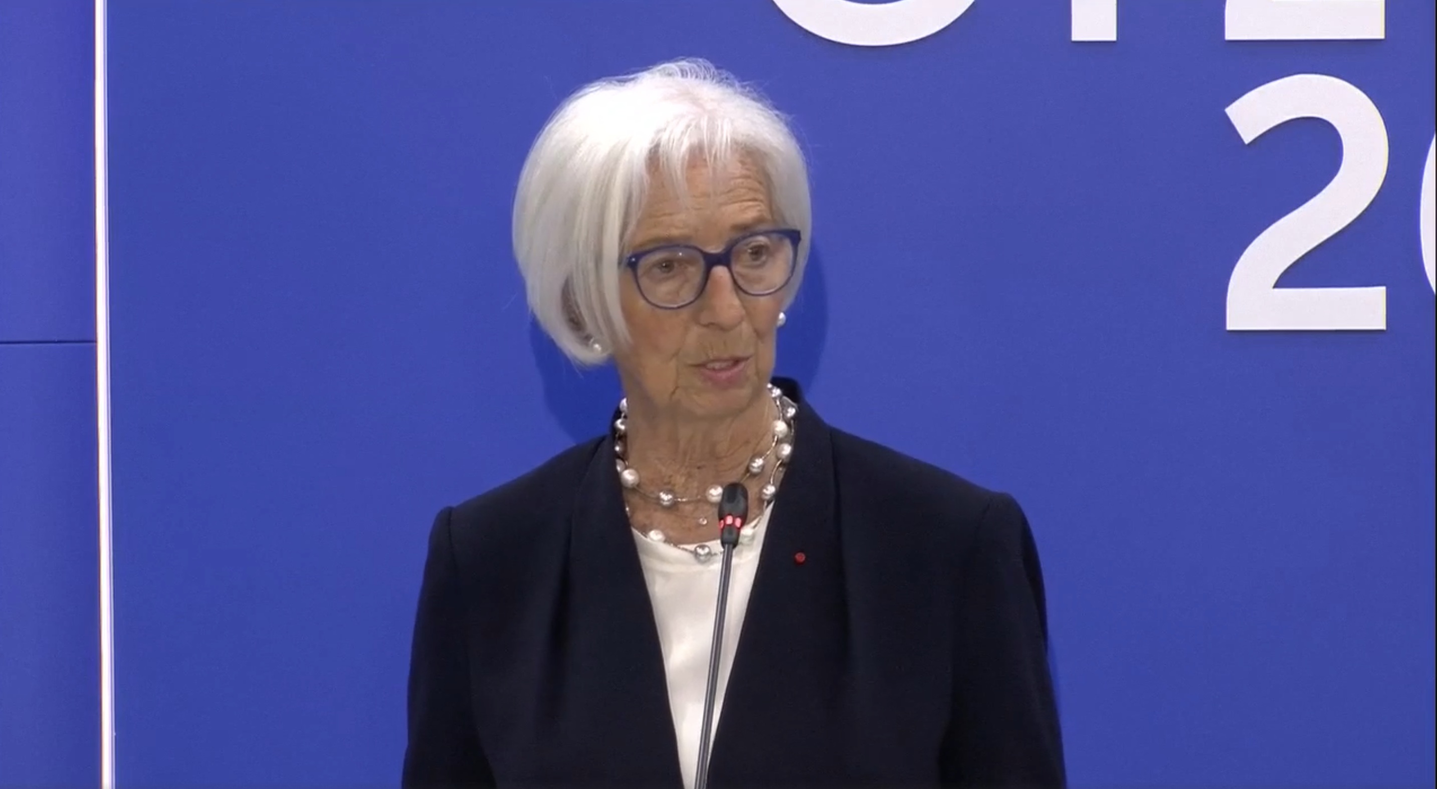 ECB’s Lagarde: No Indications for June Meeting; if War Resolved Now, “There Would Be Lagging Effects”